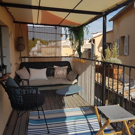 Ferienwohnung Beau Duplex Avec Terrasse - Centre Historique Aix-en-Provence Exterior foto