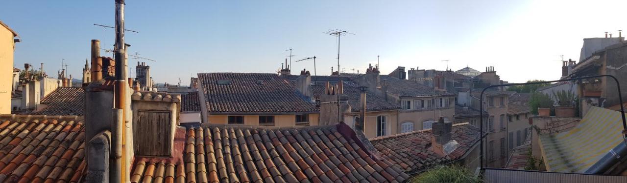 Ferienwohnung Beau Duplex Avec Terrasse - Centre Historique Aix-en-Provence Exterior foto